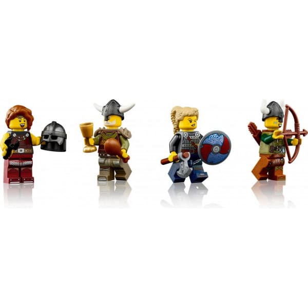 LEGO® Ideas Vikingeby 21343 Byggesæt til voksne (2.103 dele)