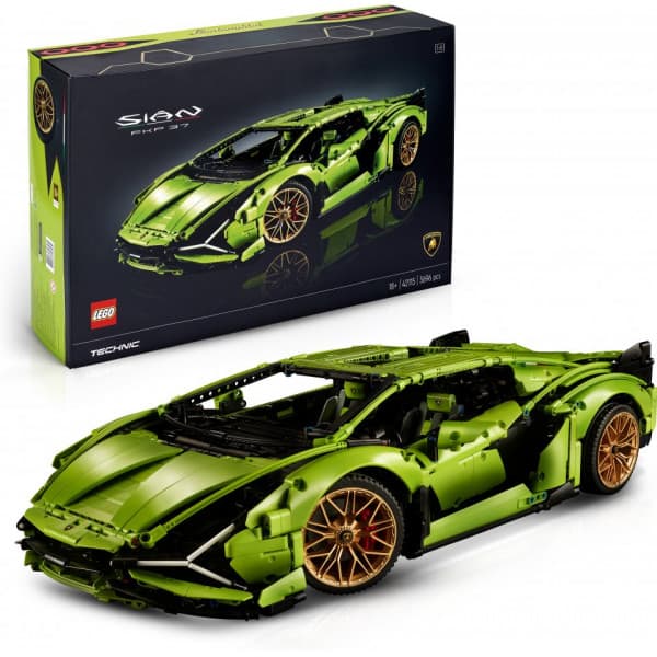 LEGO® Technic Lamborghini Sián FKP 37 (42115) Byggesæt med modelbil (3.696 dele)