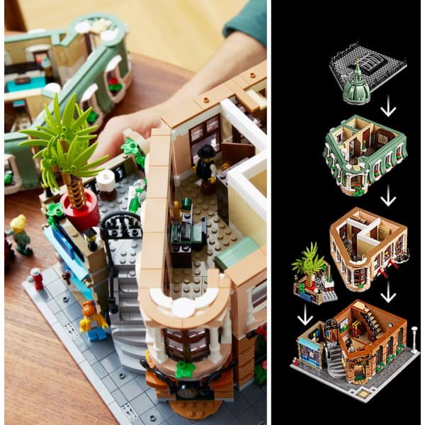 LEGO® Boutiquehotel 10297 Bygget (3.066 dele)
