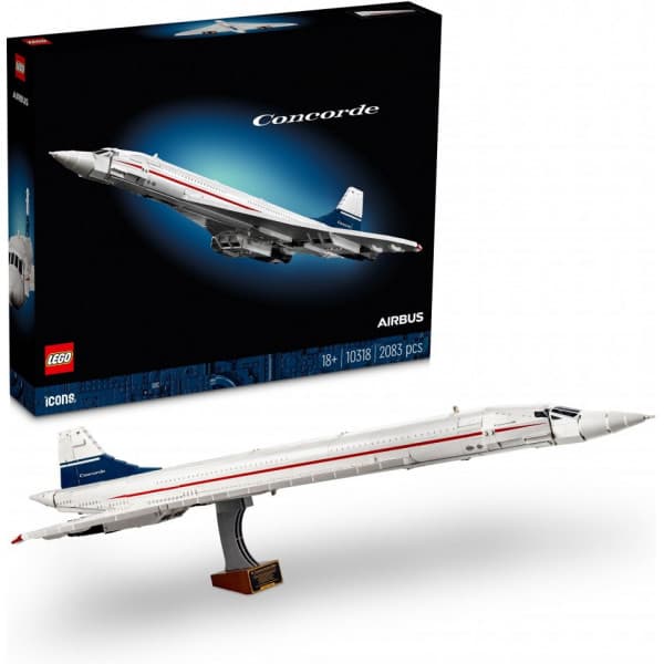 LEGO® Icons Concorde 10318 Byggeboks (2.083 dele)