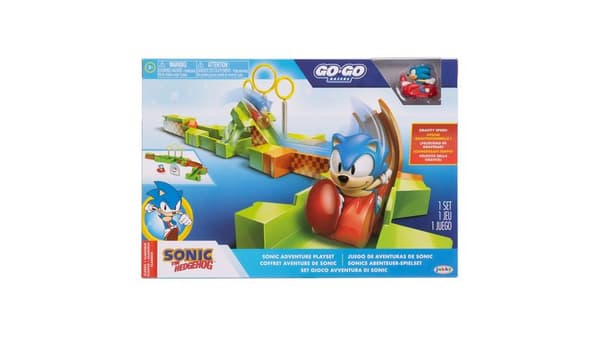 Sonic - Go Go Racers Playsets - Sonic Knuckles asst (423334)