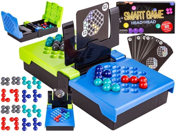 Palapeli, Logiikkapeli, Kortit, "Älykäs peli" 80 tehtävää lapsille IQ 3D