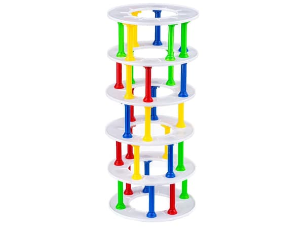 Stacking Arcade Game - Farverigt tårn, byg et tårn