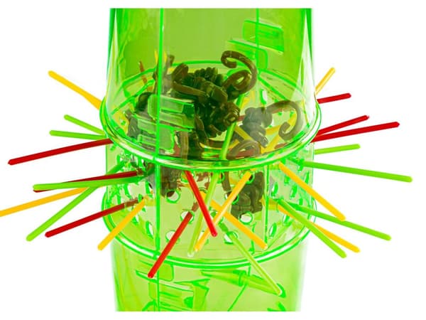 Arkadespiltype: Pick Up Sticks, Loopin Monkeys, FALDENDE ABER