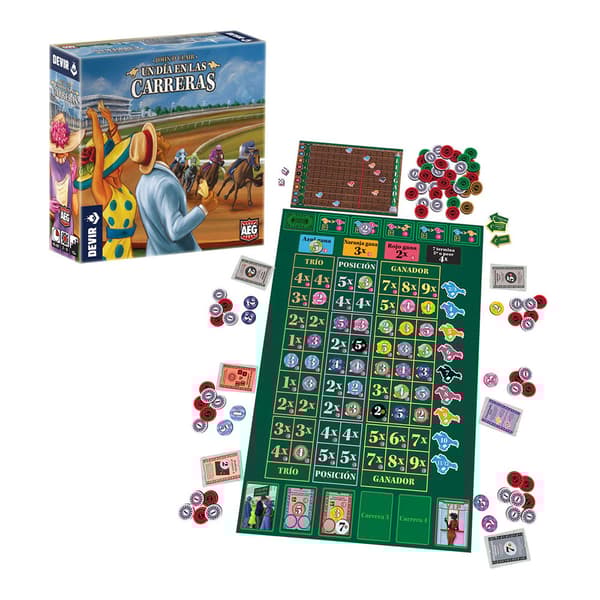 Devir Un Dia En Las Carreras Brädspel