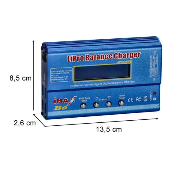 IMAX B6 80W LIPRO CHARGER mallinnuslaturi