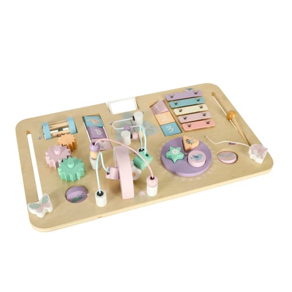 LULILO Montessori manipulationsbord, rosa