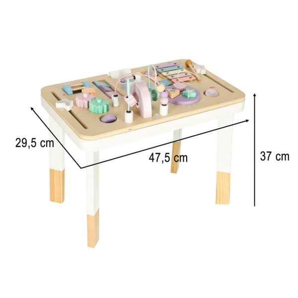 LULILO Montessori manipulationsbord, rosa