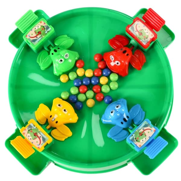 Arkadespil hungry frogs jumping frogs 4 spillere 3+ XXL