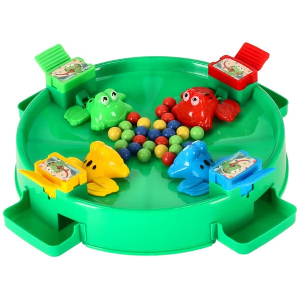 Arkadespil hungry frogs jumping frogs 4 spillere 3+ XXL