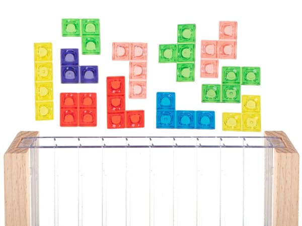 Tetris stående puslespil
