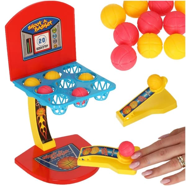 Mini basket arkadspel för 2 spelare