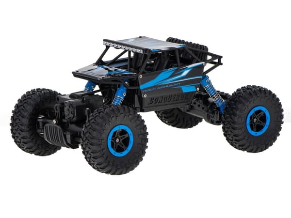 Fjernstyret bil RC Rock Crawler HB 2,4GHz 1:18 blå