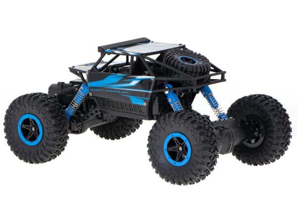 Fjernstyret bil RC Rock Crawler HB 2,4GHz 1:18 blå