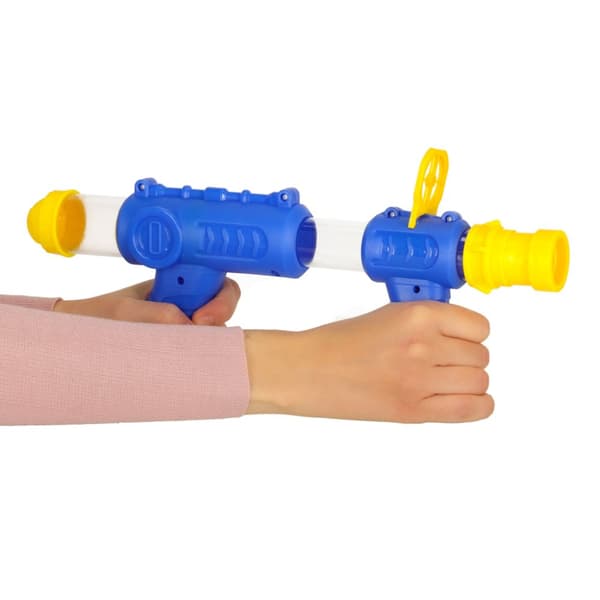 Hungry Duck XL Target Shooting Arcade Game Set med 2 LED Ball Guns