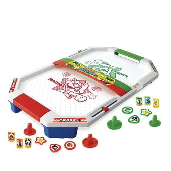 Epoch Super Mario Air Hockey-brætspil
