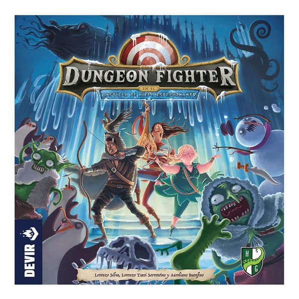 Devir Dungeon Fighter Castillo De Hielo Espeluznante Brætspil