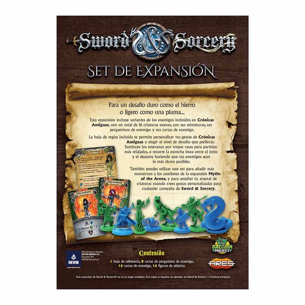 Devir Sword And Sorcery Cronicas Antiguas Desafios Lautapeli