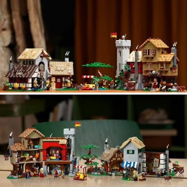 Construction set Lego Medieval Town Square