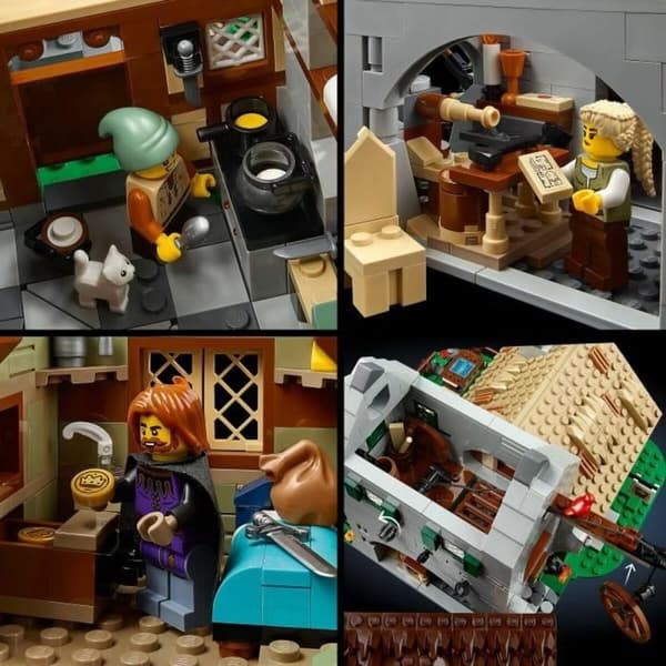 Construction set Lego Medieval Town Square