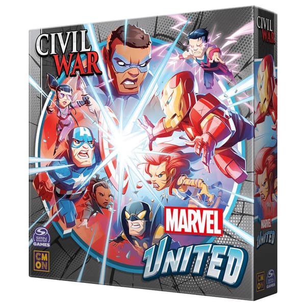 Asmodee Marvel United Civil War Brädspel