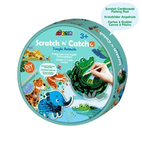 Avenir - Scratch N Catch - Jungle Animals (58CH211788)