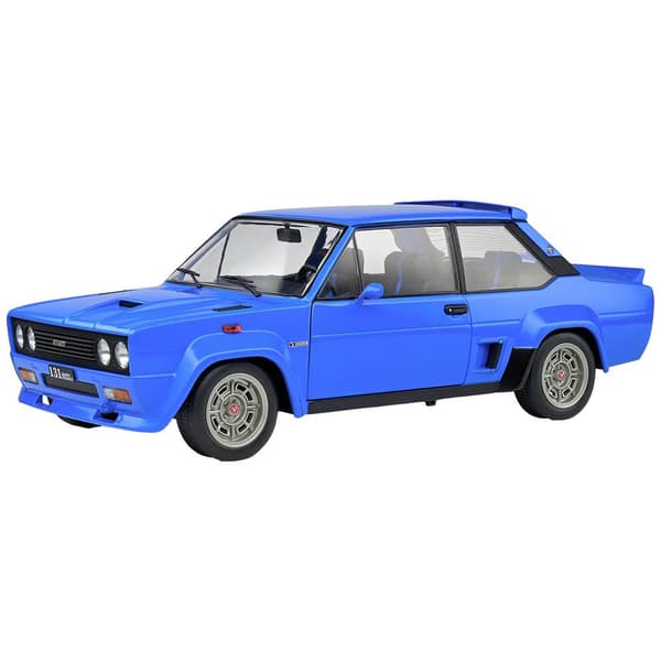 Solido Fiat 131 Abarth blau 1:18 Modellbil