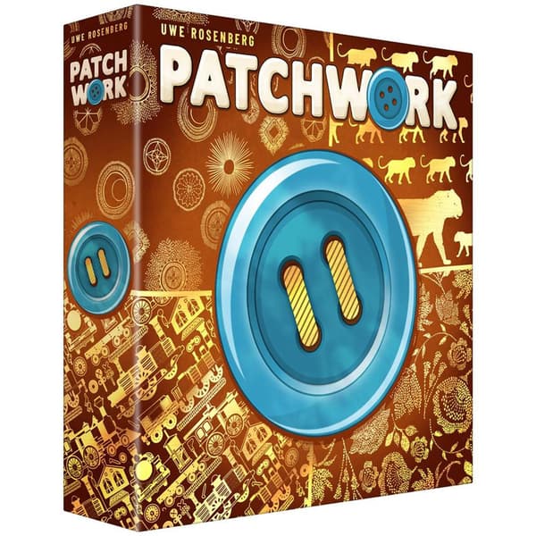 Asmodee Patchwork 10th Lautapeli Kultainen