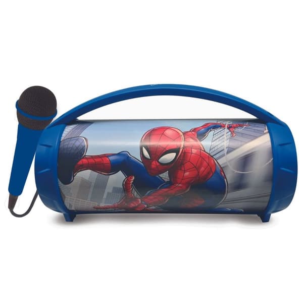 Lexibook - Spider-Man Bluetooth Light Speaker with Microphone (BTP585SPZ) Multifärg