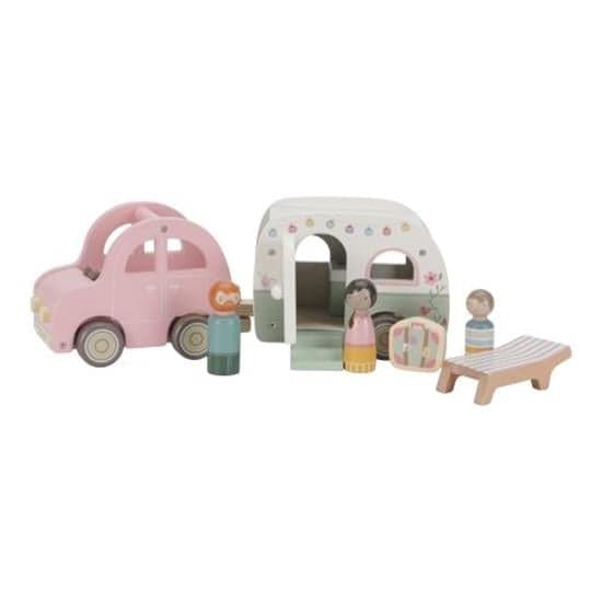 Little Dutch - Toy Car with Caravan (LD8022)