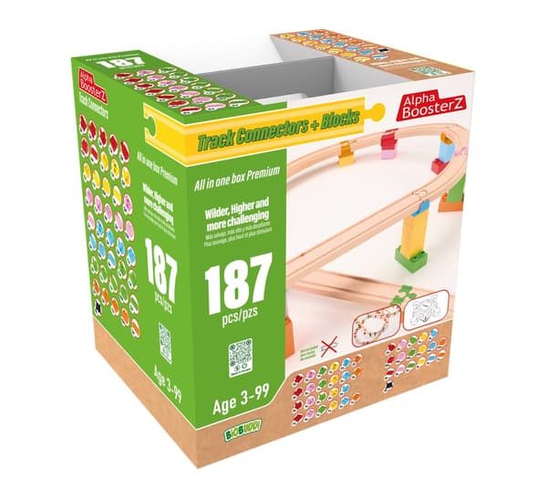 Alpha Boosterz - Track Connectors - All in one block box Premium - (210-20240415)