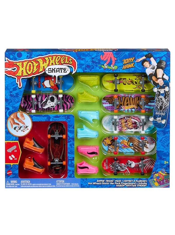 Hot Wheels - Hot Wheels Skate Rippin Tricks Pack (HMY19)