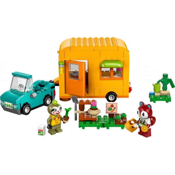 LEGO Animal Crossing 77054 – Leif, asuntovaunu ja puutarhakauppa