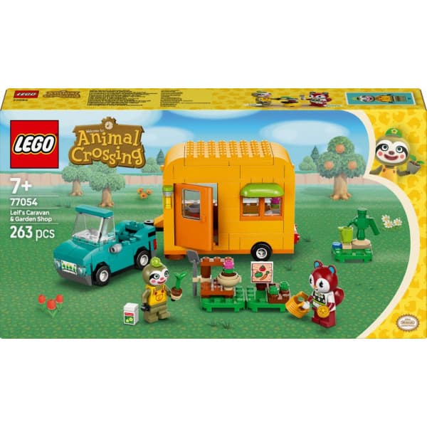 LEGO Animal Crossing 77054 – Leif, asuntovaunu ja puutarhakauppa