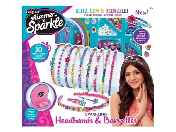 SHIMMER N SPARKLE HEADBANDS AND BARRETTES