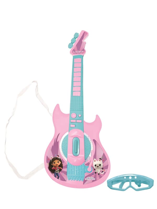 Lexibook - Gabbys dollhouse Electronic Lighting Guitar with Mic (K260GDH)