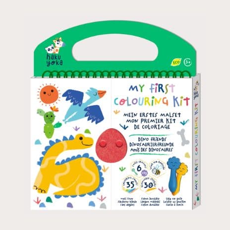 Haku Yoka - My First Colouring Kit - Dino Friends (59CS223070)