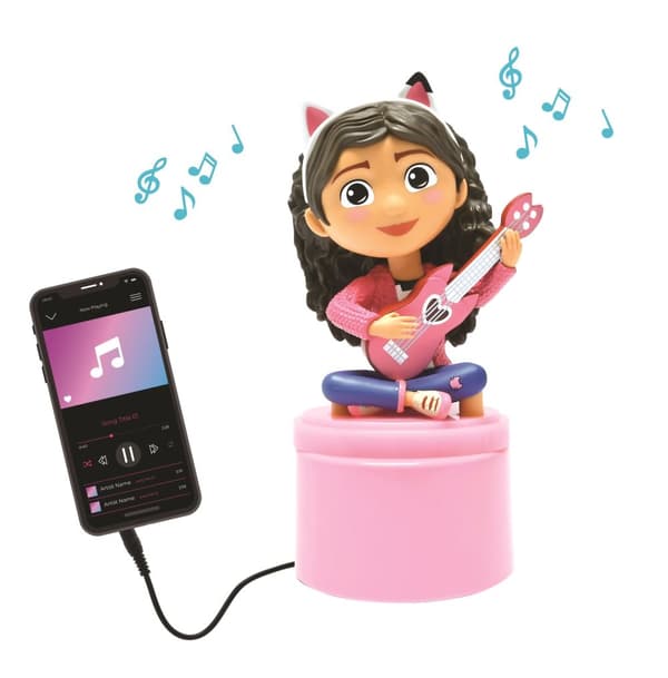 Gabbys Dollhouse - 2 in 1 Nightlight and Speaker (89006) Multifärg