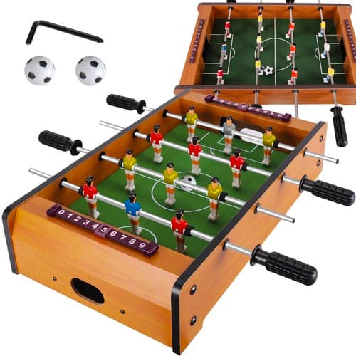 bordsfotboll  för barn50 x 10 x 31 cm brun