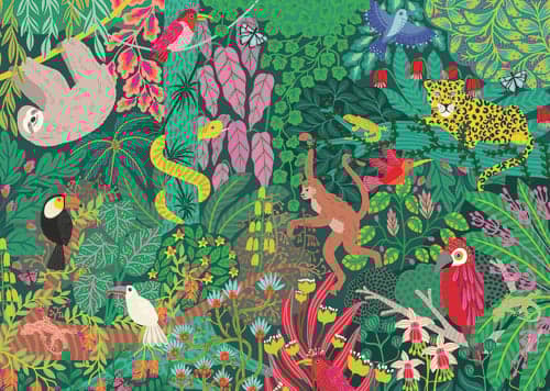 Ravensburger - Magical Rain Forest - 1000p (12001432)