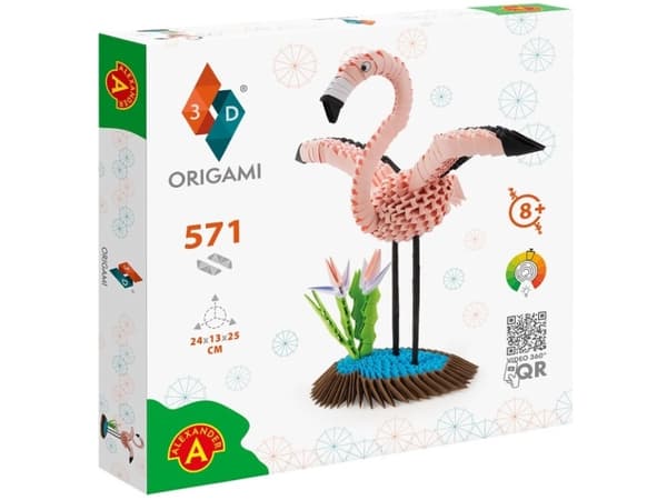 Origami 3D - Flamingo
