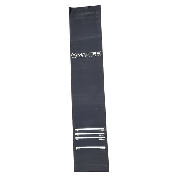 MASTER dartmatta med distanser - svart och vit
