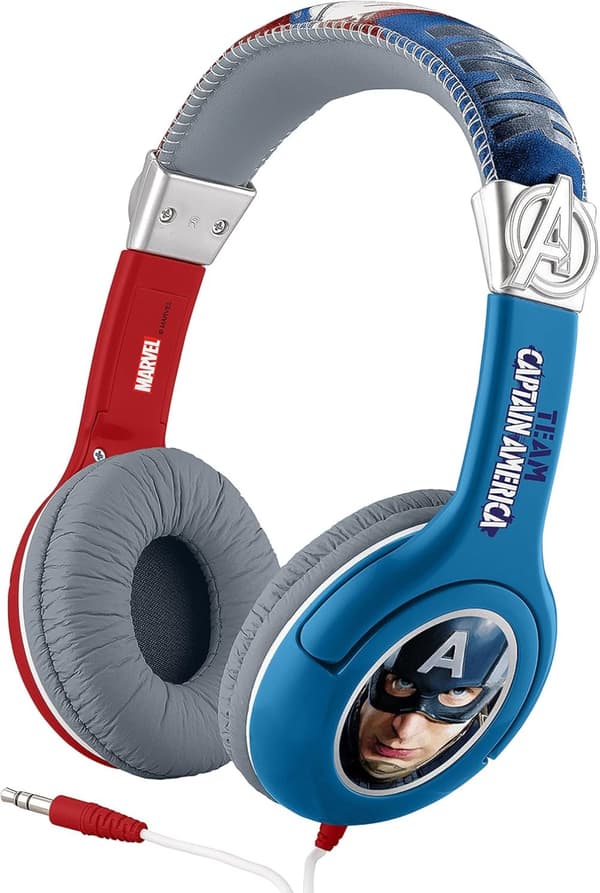 eKids - Captain America Stereo Headphones