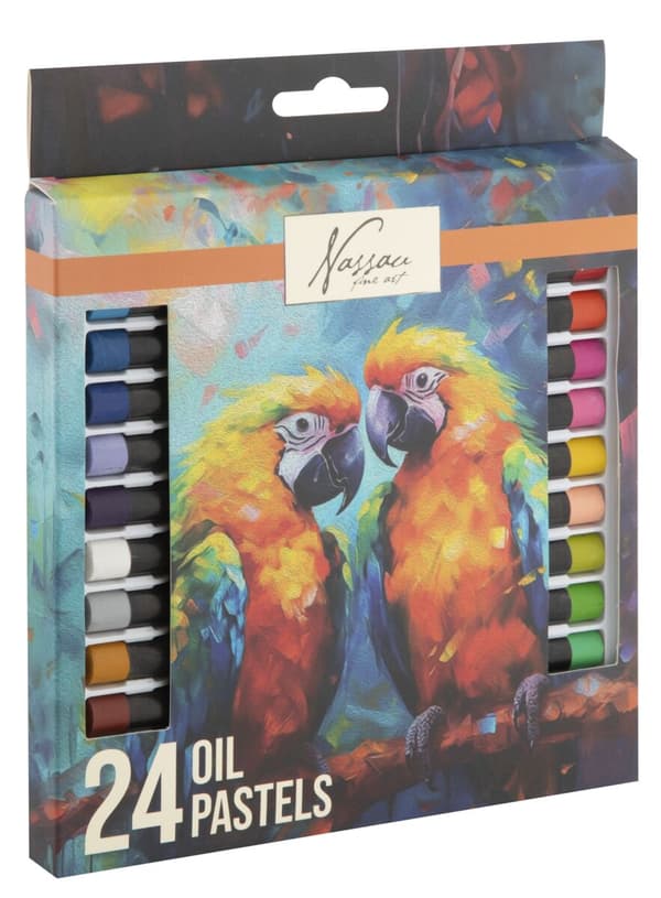 Nassau - Oilpastels set of 24 pcs. (AR0407/GE)