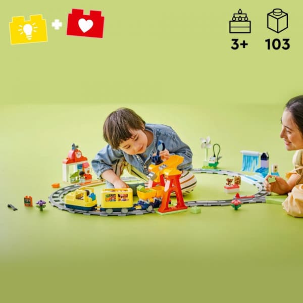 LEGO DUPLO By 10428 – Stor interaktiv lokal tog