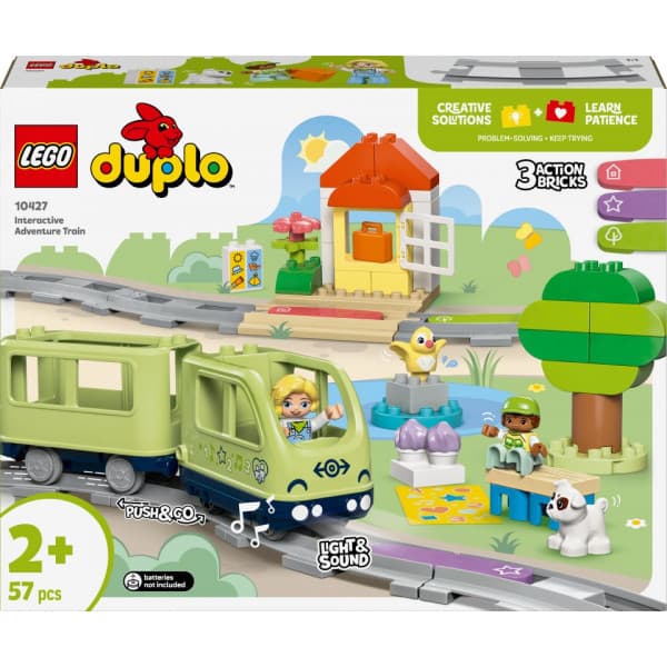 LEGO DUPLO Town 10427 – Interaktiivinen seikkailujuna