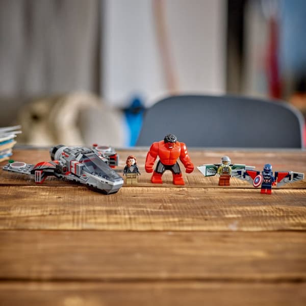 LEGO Superhelte Marvel 76292 – Captain America og Red Hulk i kamp