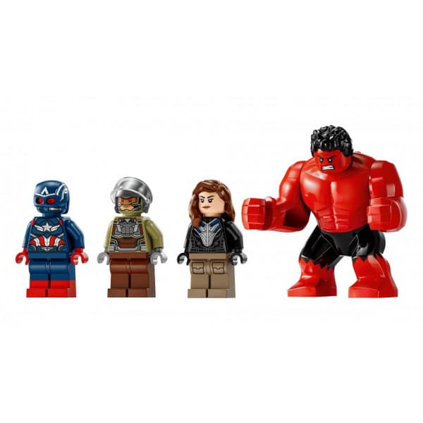 LEGO Superhelte Marvel 76292 – Captain America og Red Hulk i kamp