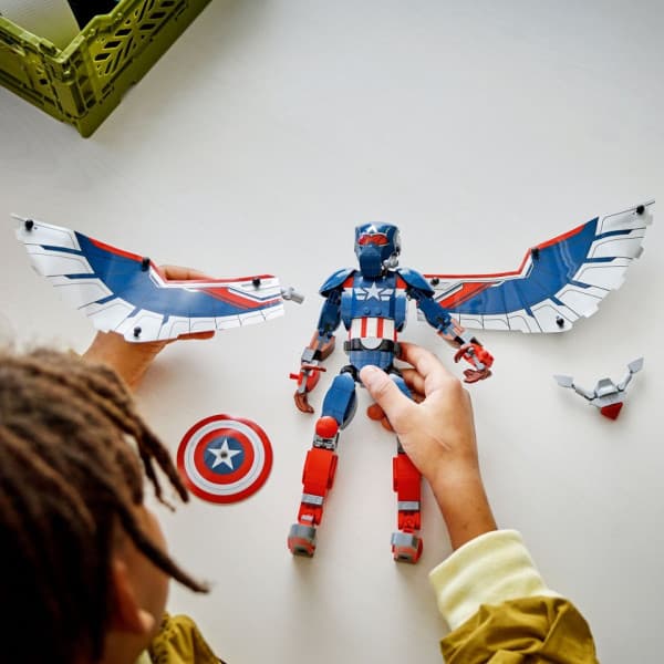 LEGO Superhelte Marvel – 76296 Ny bygbar Captain America-figur