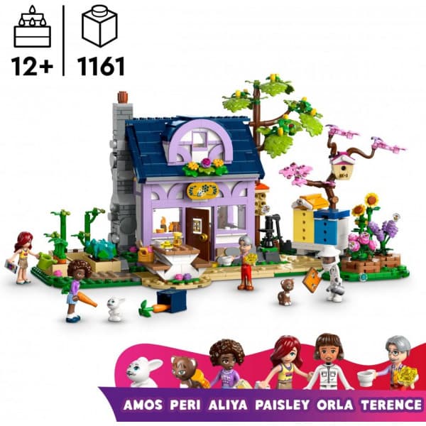 LEGO Friends 42669 – Mehiläishoitajien talo ja kukkiva puutarha